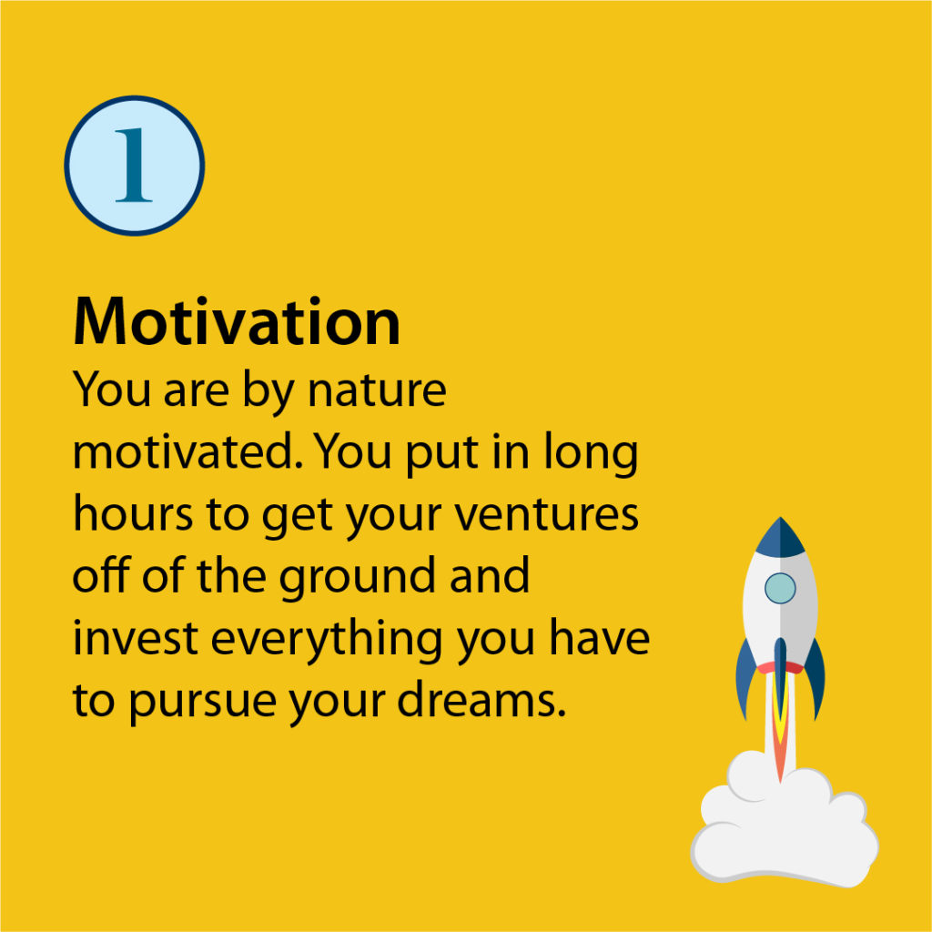 entrepreneur characteristic motivation