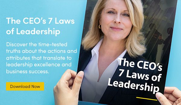 7 leadership laws for CEOs