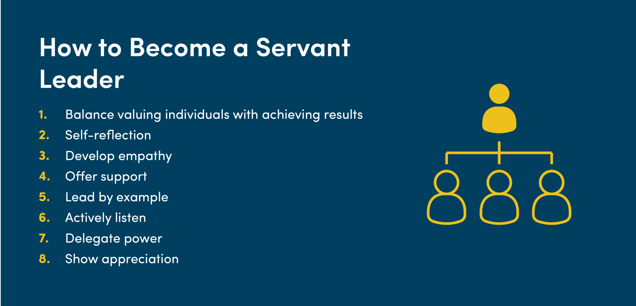 How to become a servant leader