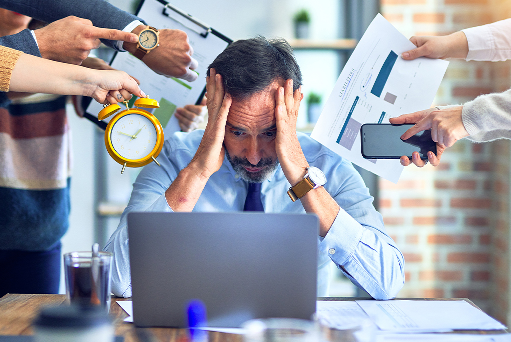 4 ways to handle workplace stress today | Vistage Research Center
