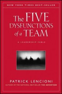5 dysfunctions of a team book cover